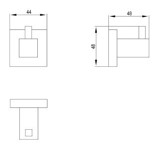 Крючок Timo Selene хром 10011/00